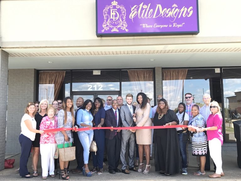 Ribbon Cutting for Elite Designs