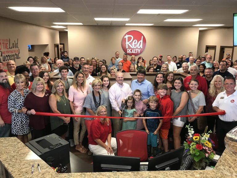 Ribbon Cutting for Red Realty Relocation Celebration