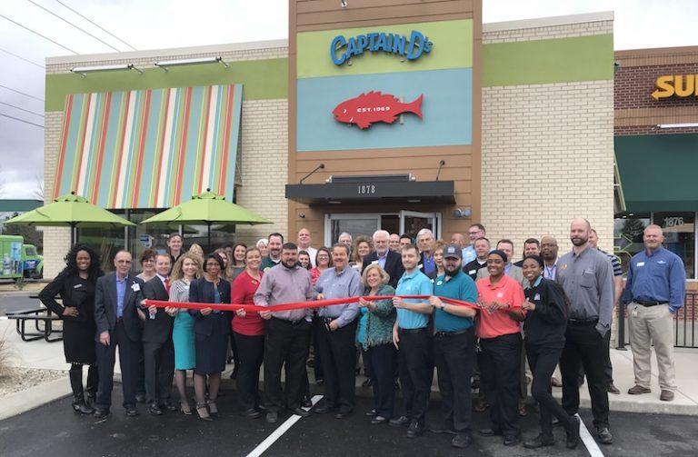 Ribbon Cutting at Captain D’s