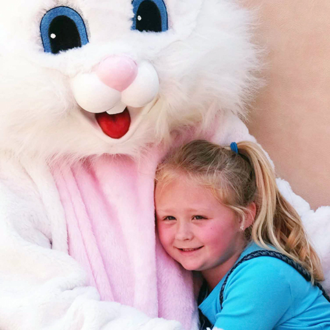 Breakfast with the Easter Bunny at Lucky Ladd Farms