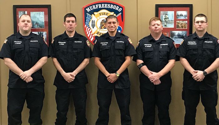 MFRD Welcomes New Firefighters
