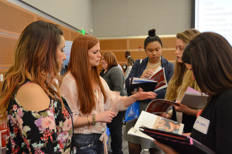 MTSU Students Talk Business, Their Futures at 2018 BEST Career Fair
