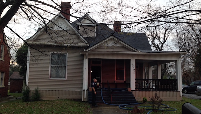 Fire at 524 N Maple Street