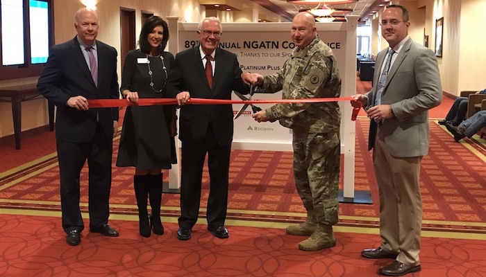 Ribbon Cutting for Opening Ceremony - 89th Annual National Guard Association of Tennessee Conference