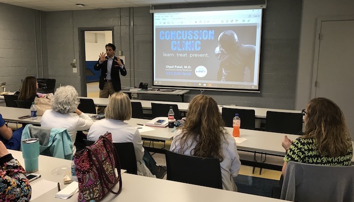 Dr. Patel Speaks to Rutherford County Nurses