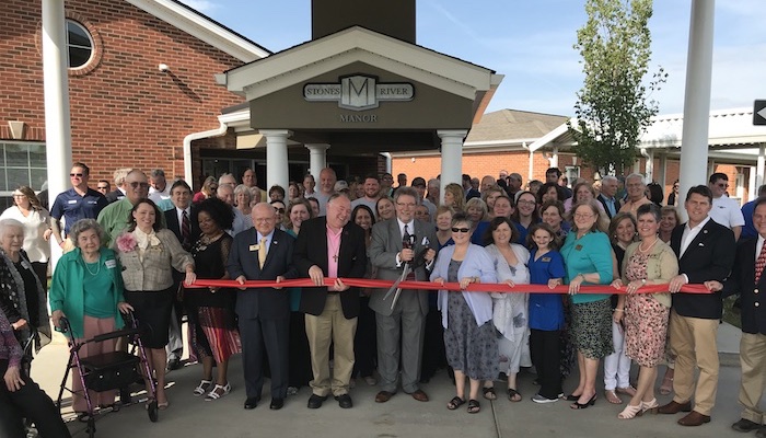 Ribbon Cutting for Stones River Manor