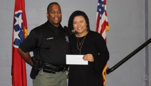 SRO Roscoe Sanders and Christina Saulsberry