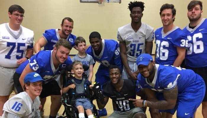 MTSU Football Clinic at Camp Ability