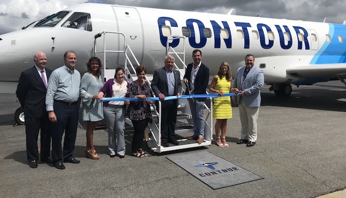 Ribbon Cutting for Contour Aviation