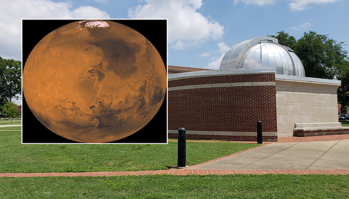 MTSU Star Party Mars Opposition