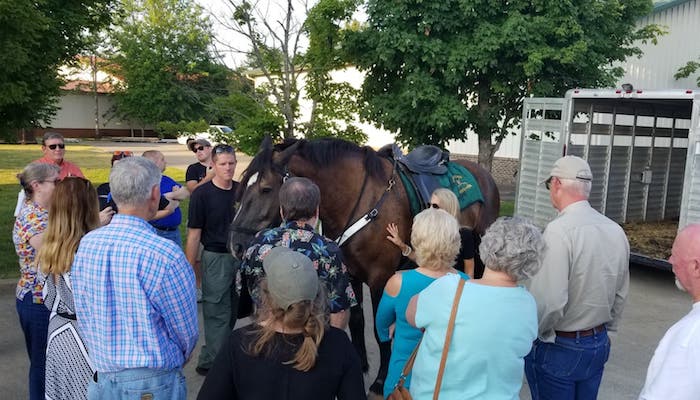 Sheriff Citizen Academy mounted patrol