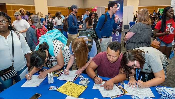 MTSU part-time job fair