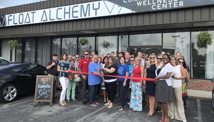 Ribbon Cutting for Float Alchemy