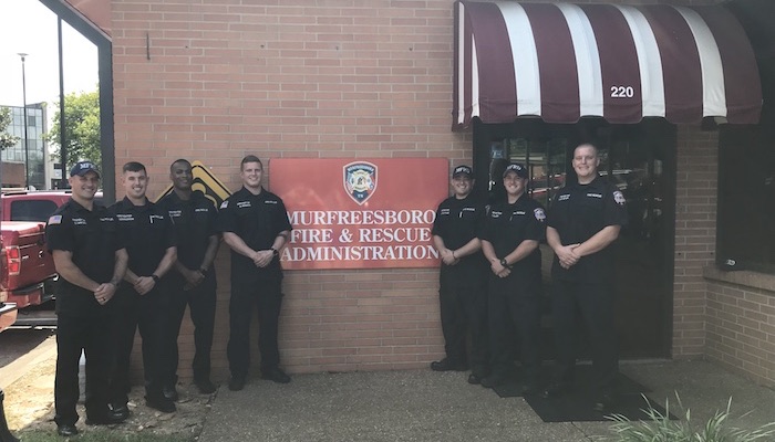 MFRD Welcomes Seven Fire Trainees
