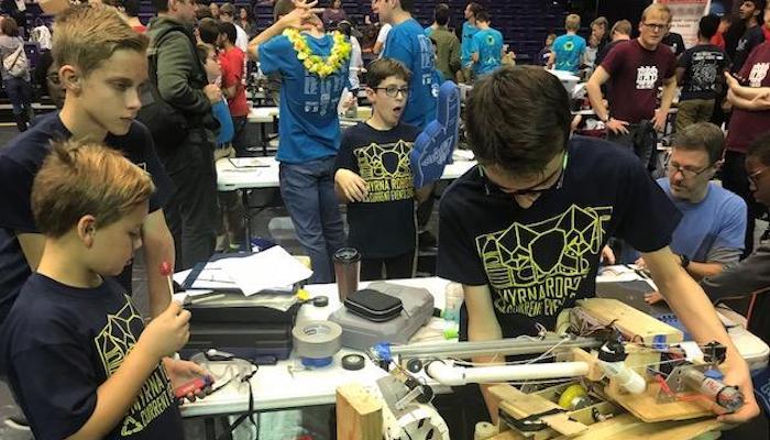 Rutherford robotics team