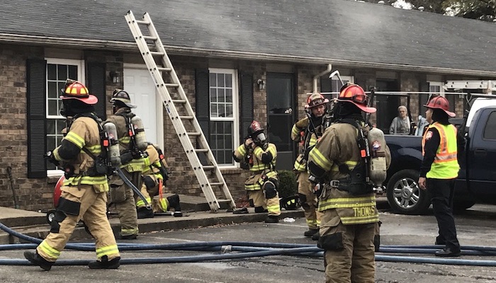 Fire at 1321 Dudley Street