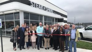 Ribbon Cutting for Steak 'n Shake