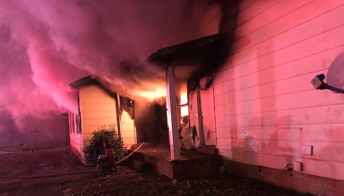 Duplex Fire at 812 Corner Court