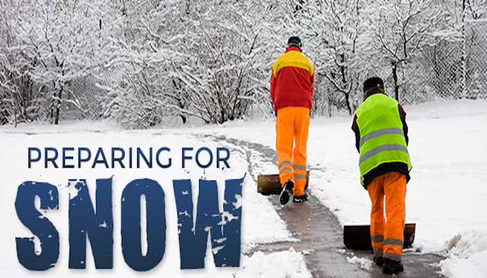 Preparing for snow