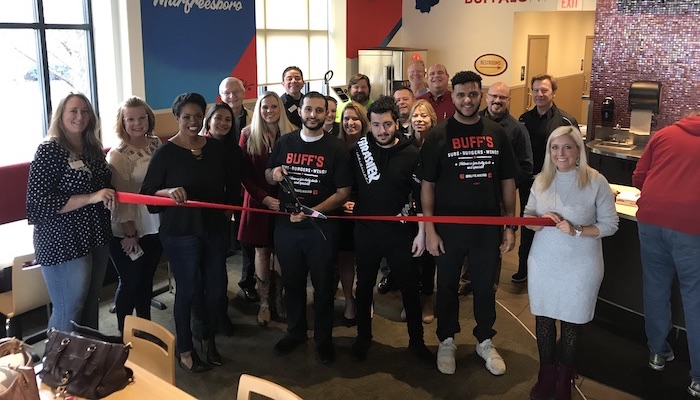 Ribbon Cutting and Grand Opening for Buff's Restaurant