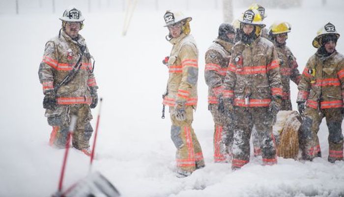 Cold weather fire deaths