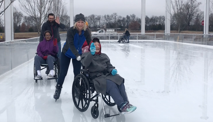 Ice Skating with Community Care