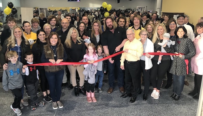 Ribbon Cutting for the Expansion of Gold's Gym