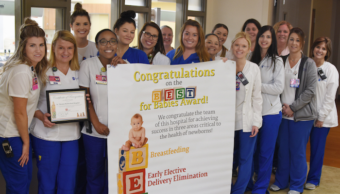 Saint Thomas Rutherford Best for Babies Award