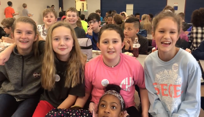 Kids at Siegel Elementary