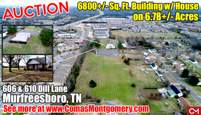 Auction at 606 & 610 Dill Lane