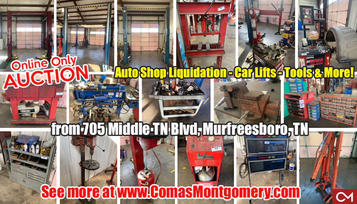Automotive Shop Liquidation