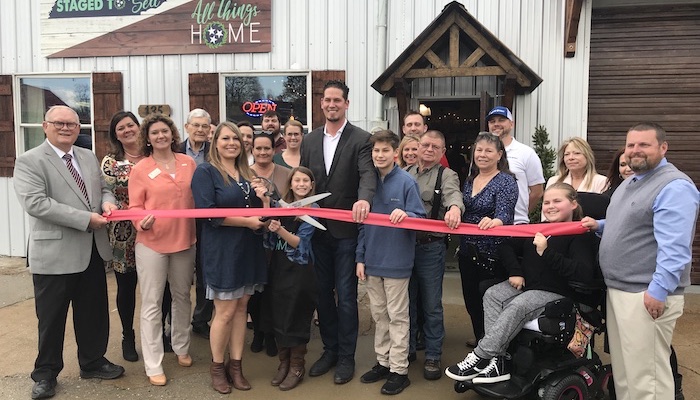 Ribbon Cutting for All Things Home