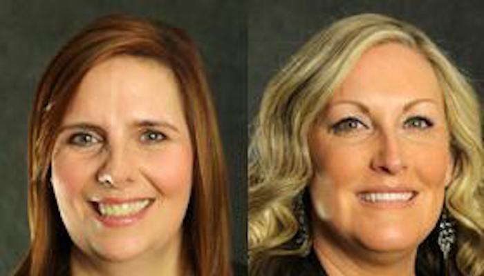 April Sneed and Jennifer Clark