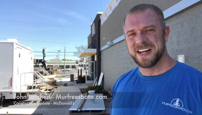 Construction Update - McDonald's