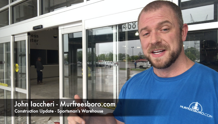 Nashville Construction Update - Sportsman's Warehouse