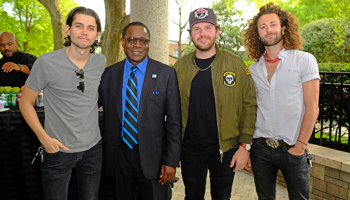McPhee with Lanco alums