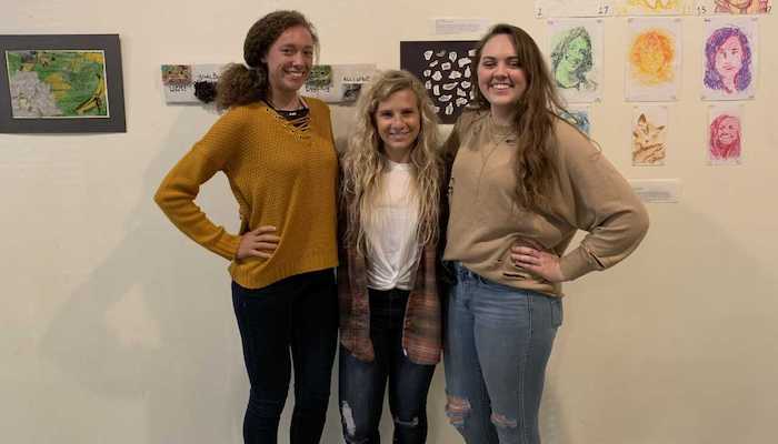 Oakland IB Art students Gallery Show