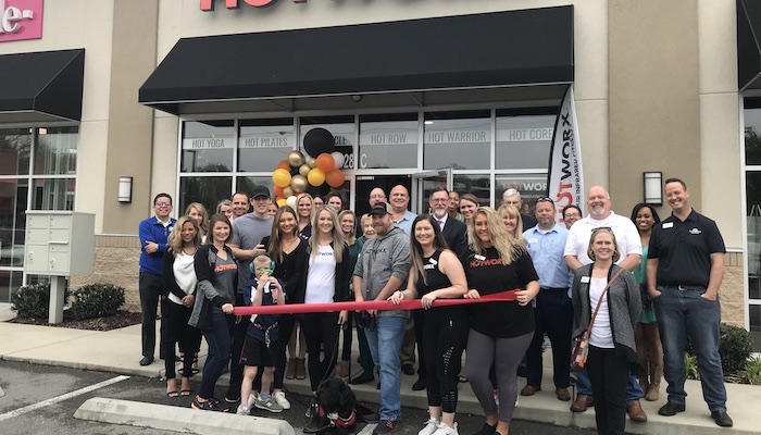 Ribbon Cutting for Hotworx S. Rutherford