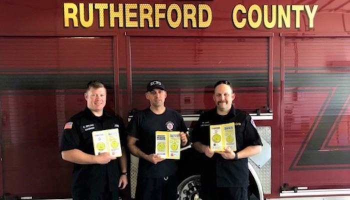 Rutherford County Fire Rescue Yellow Dot Program