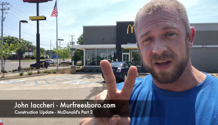 Construction Update - McDonalds Part 2