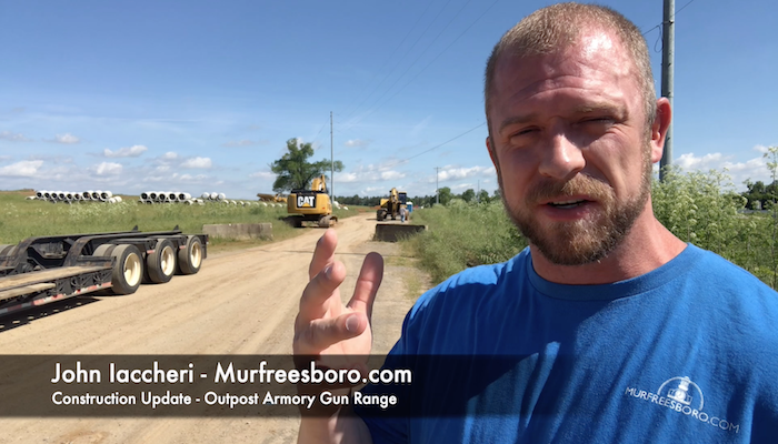 Construction Update - Outpost Armory Gun Range