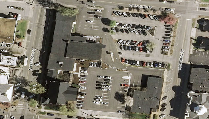 First United Methodist Church Aerial