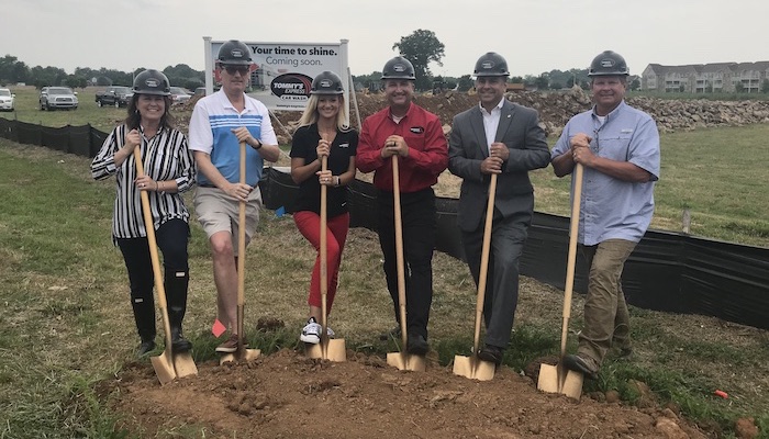 Ground breaking for Tommy's Express Car Wash