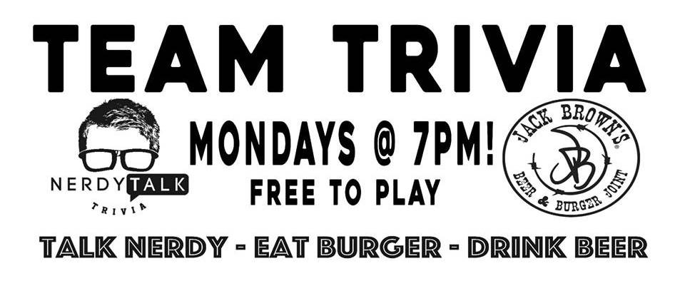Monday Night NerdyTalk Trivia