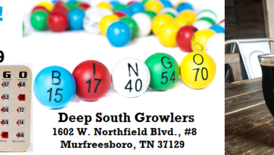 Bingo Night at Deep South Growlers