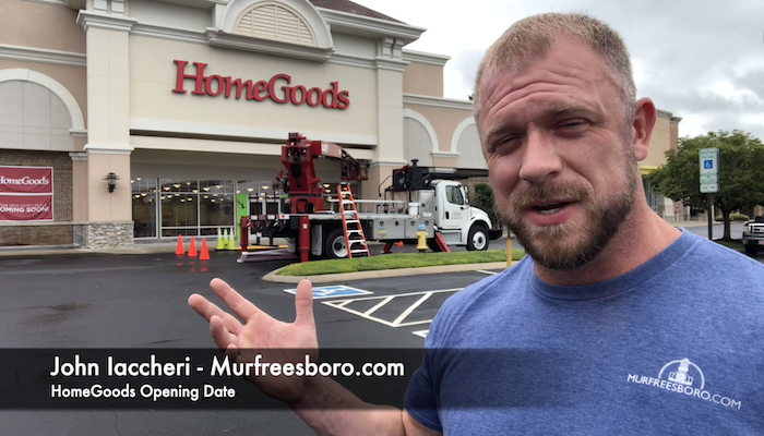 HomeGoods Opening Date
