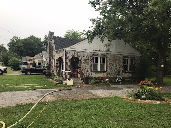 House Fire at 208 Chamberlain Drive