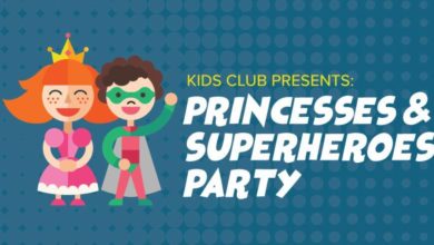 Princesses & Superheroes Party