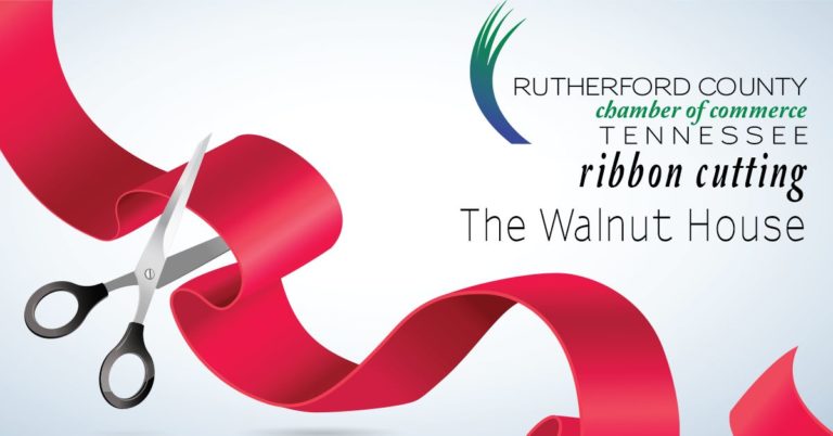 Ribbon Cutting at The Walnut House