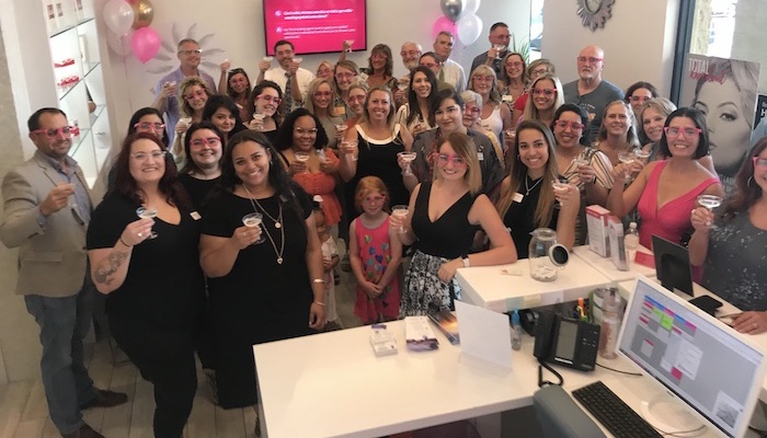 Ribbon Cutting for Amazing Lash Studio